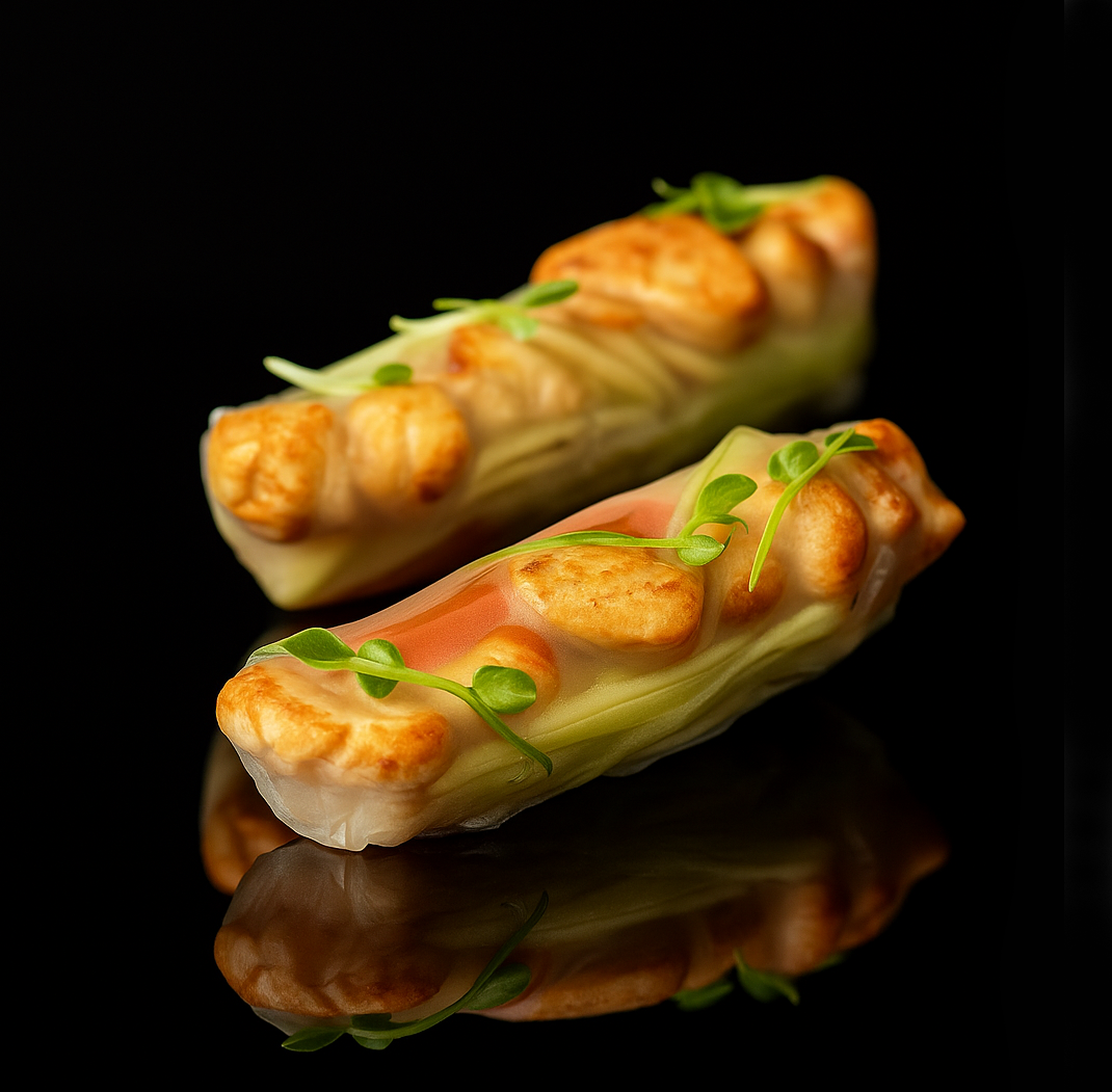 Chicken summer roll Chicken Sommerrolle - Image 1