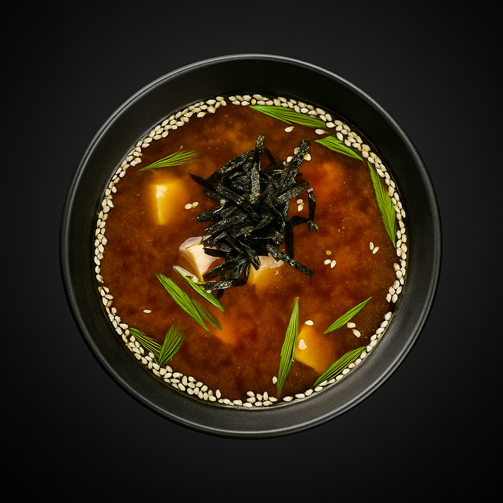 Misosuppe mit Tofu Misosuppe mit Tofu (vegan) – Bild 1