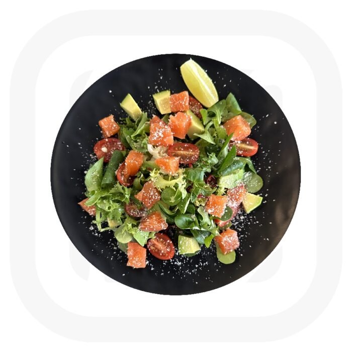 Salat mit Lachs – Bild 1