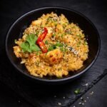 Gebratener Reis mit Hähnchen